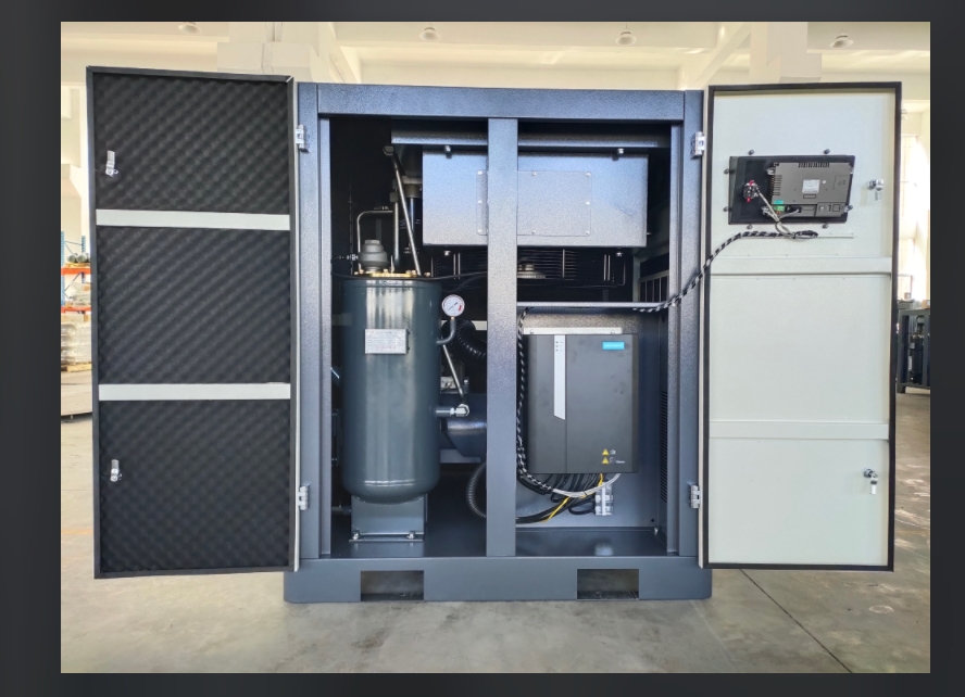 11kW單級永磁變頻螺桿空壓機JYFC15